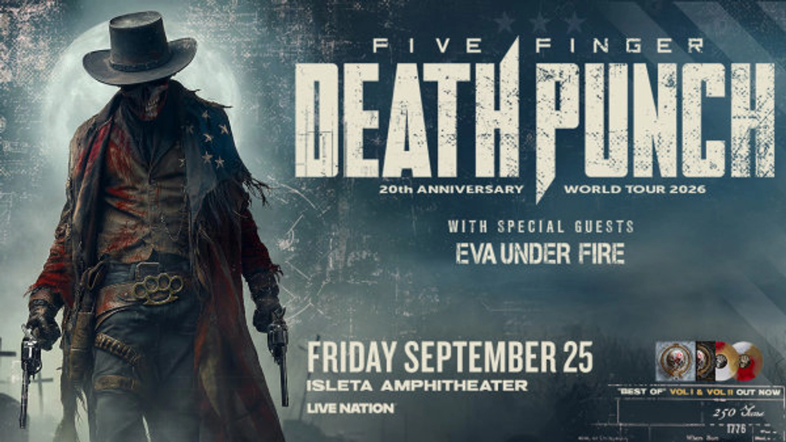 Win Tickets to See Five Finger Death Punch at Isleta Amphitheater
