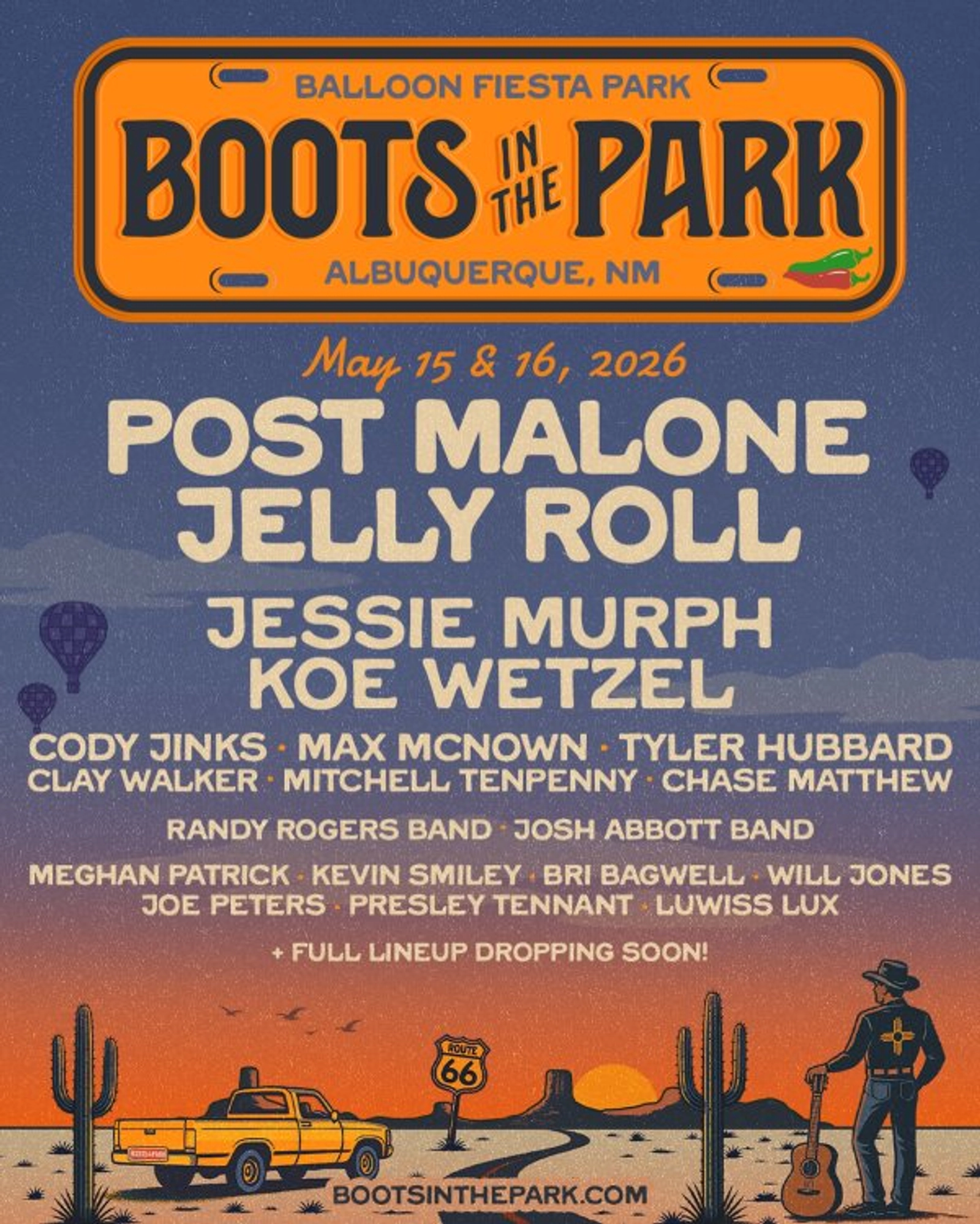 BOOTS IN THE PARK 2026