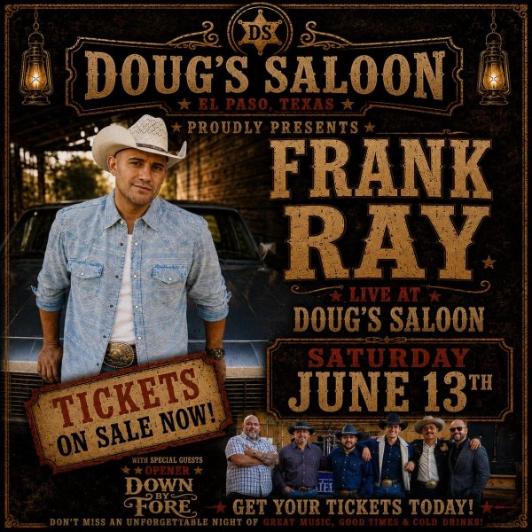 FRANK RAY AT DOUG'S SLOON