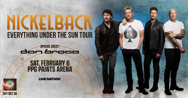 Win tickets to see Nickelback at PPG Paints Arena!