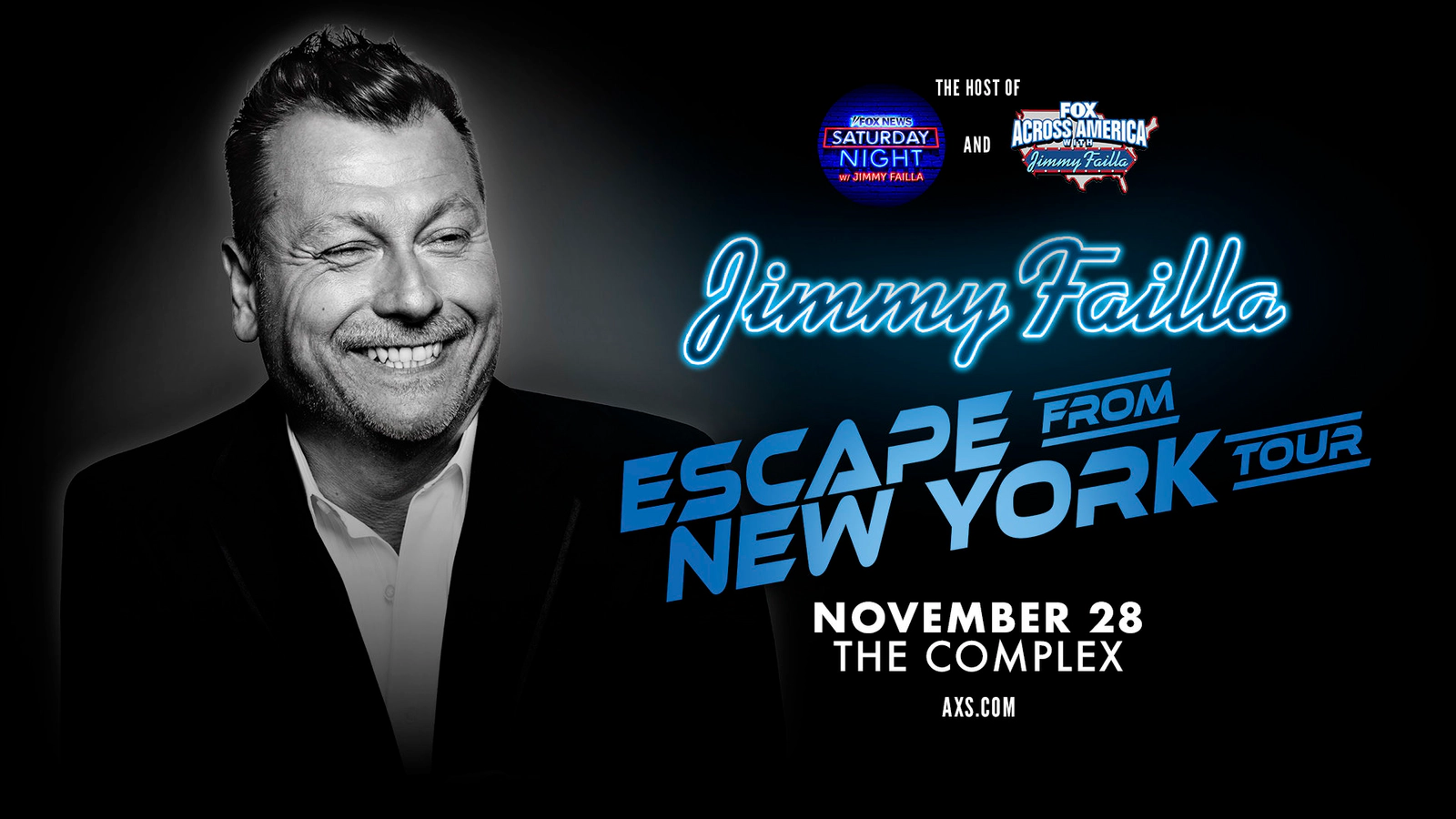 Win Tickets To See Jimmy Failla At The Complex On November 28th!