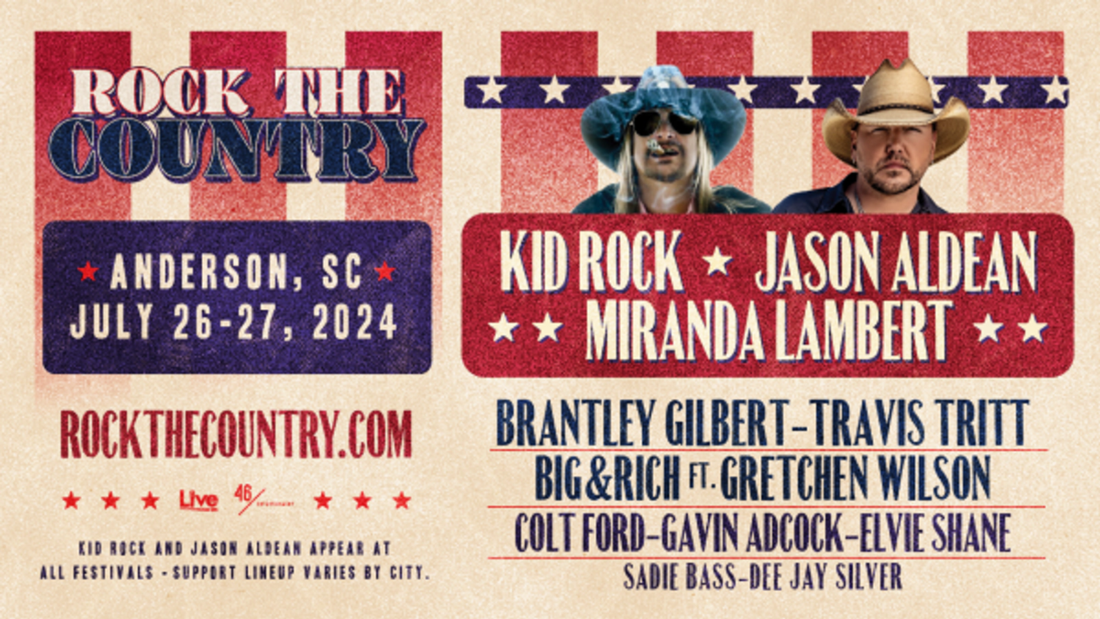 Rock the Country 2025! WCOS WCOS