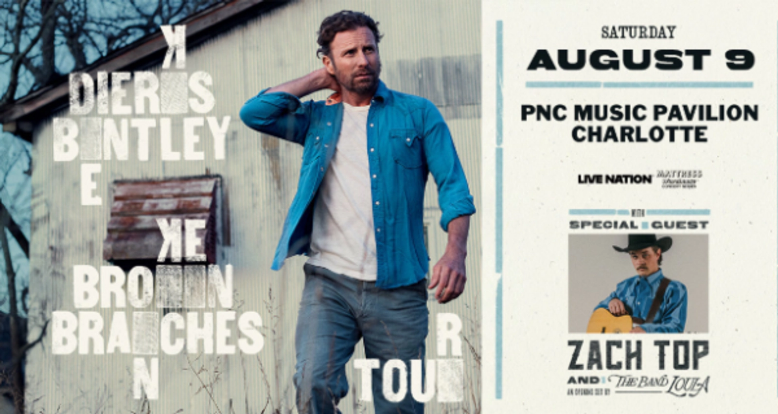 Dierks Bentley @ PNC Music Pavilion 8/09