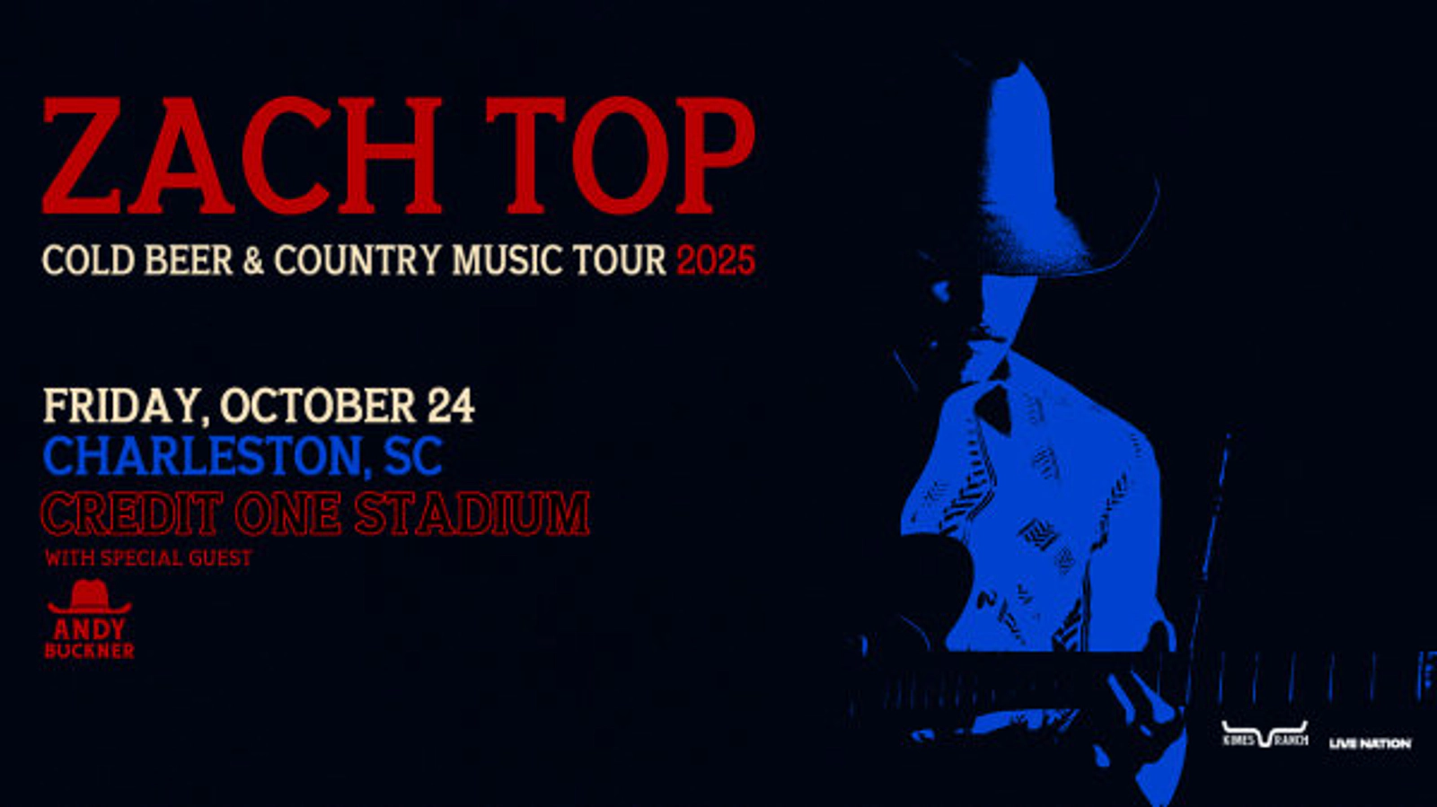 Zach Top @ Credit One in Charleston 10/24/2025