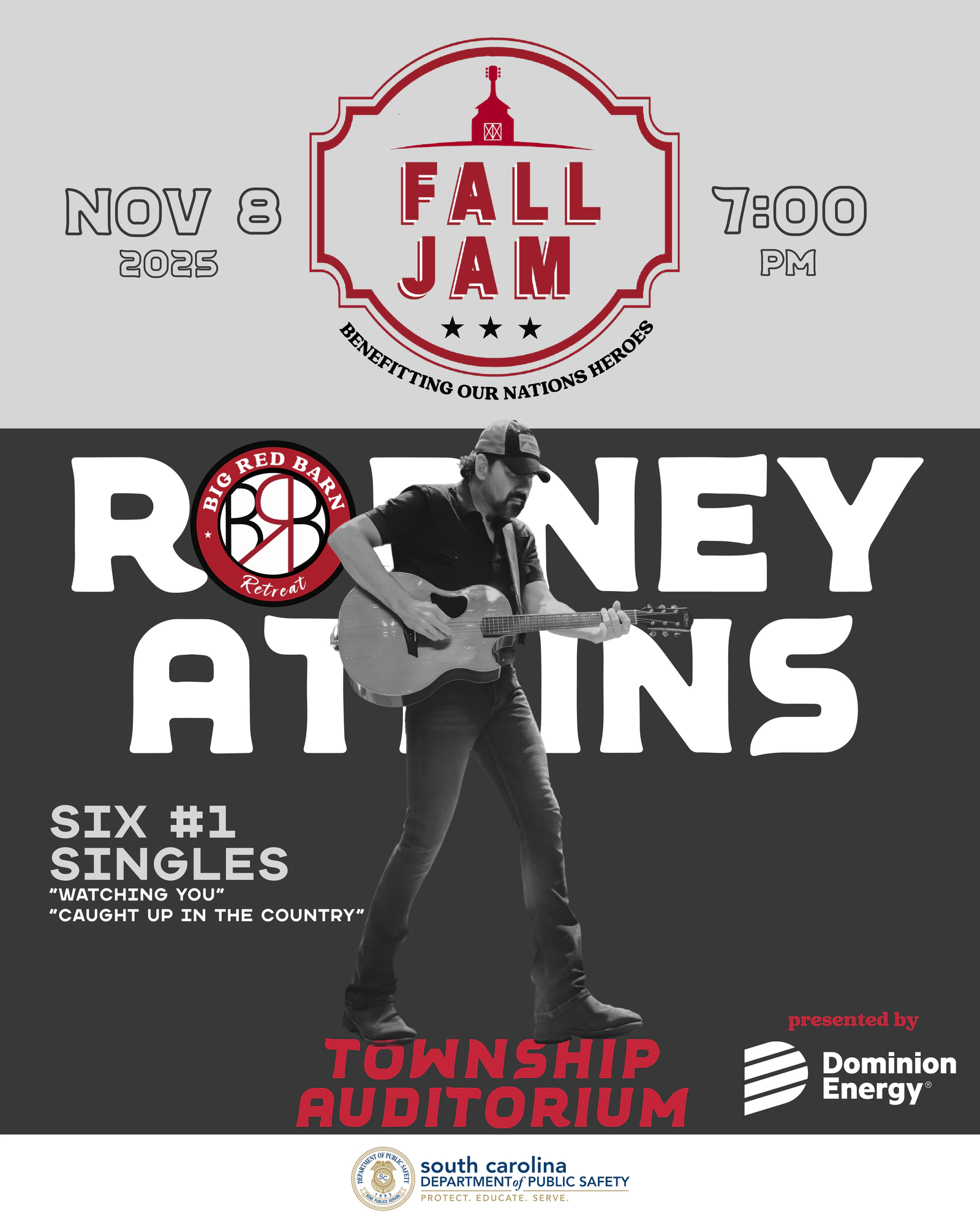 Win Tickets to the Big Red Barn Fall Jam at The Township Auditorium November 8th