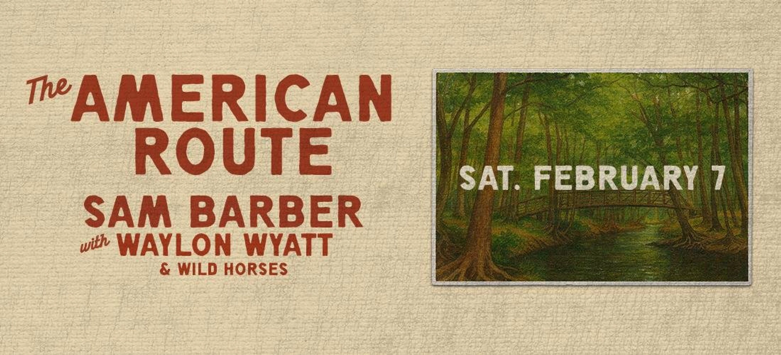 Win Tickets to see Sam Barber at the Township Auditorium !