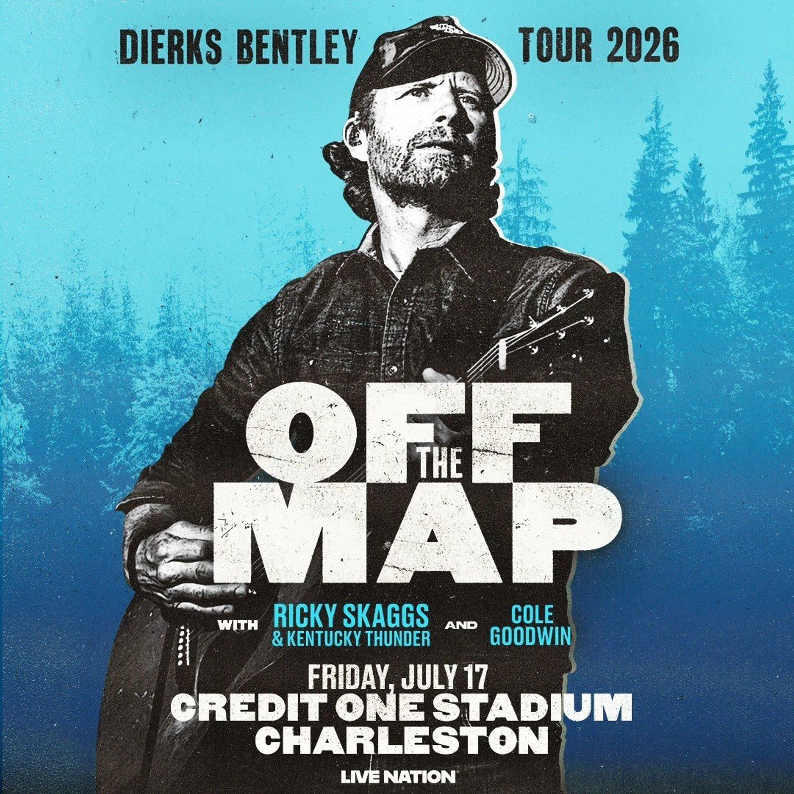 Win Tickets to Dierks Bentley at Credit One Stadium Jul 17!!