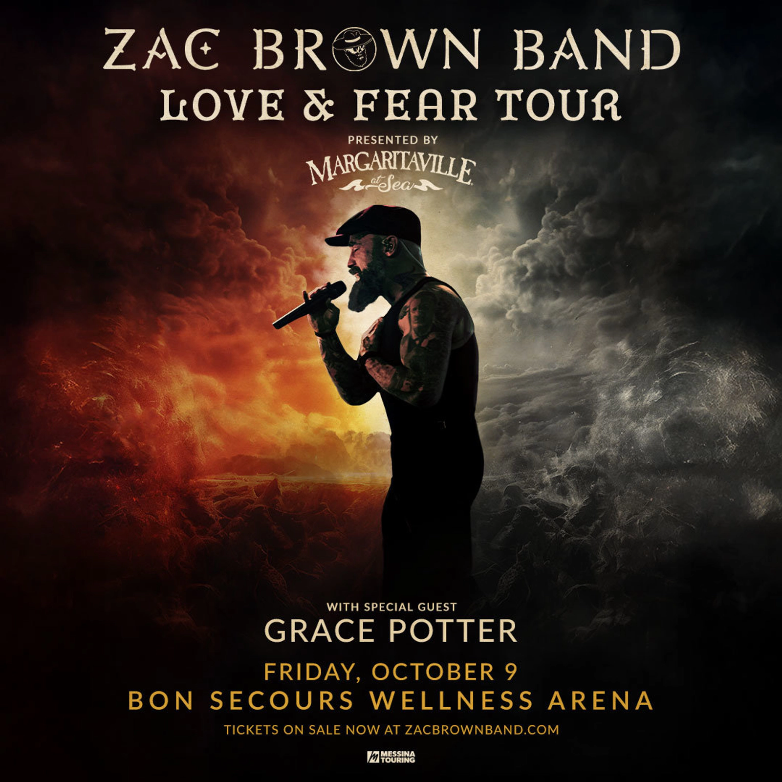 Win Tickets to Zac Brown Band Love and Fear Tour in Greenville