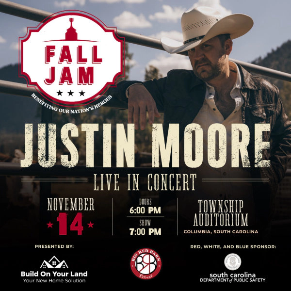 Big Red Barn Fall Jam with Justin Moore Nov 2026