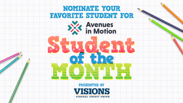 Avenues in Motion Student of the Month