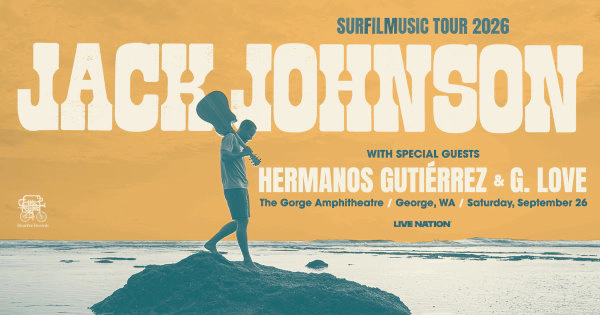 Win tickets to see Jack Johnson at the Gorge Amphitheater!