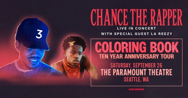 Win tickets to see Chance the Rapper