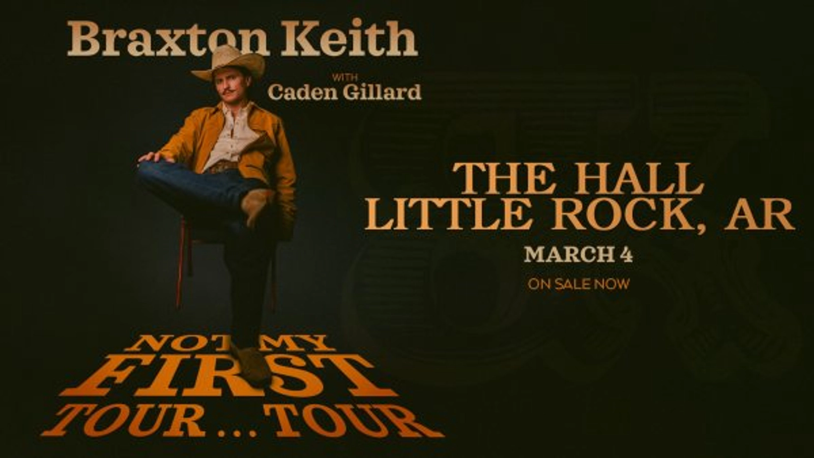 Braxton Keith at The Hall in Little Rock March 4, 2026