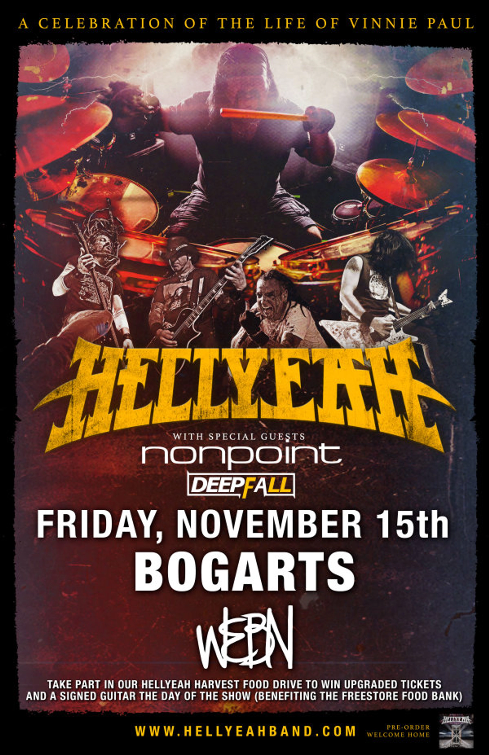 Win tickets to WEBN's HELLYEAH Harvest! - Thumbnail Image