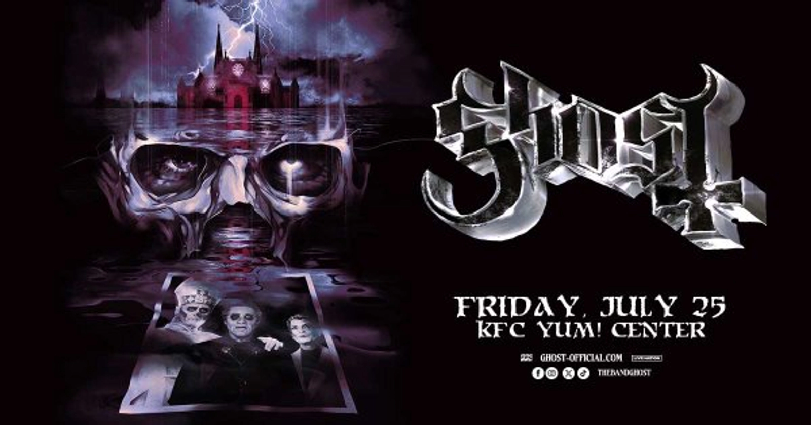 [WIN TICKETS] Ghost @ KFC Yum! Center - Thumbnail Image