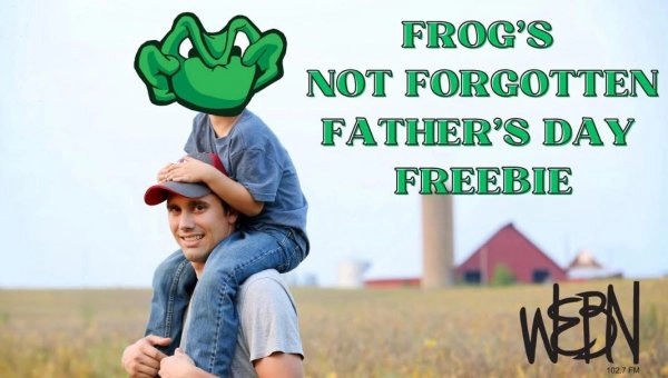 Frog's Not Forgotten Father's Day Freebie