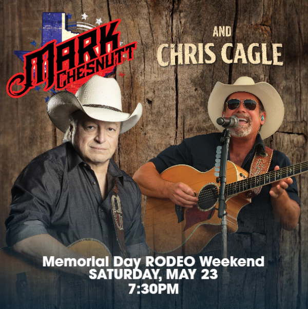 Win Tickets To See Mark Chesnutt & Chris Cagle at Paragon Casino on May 23, 2026!