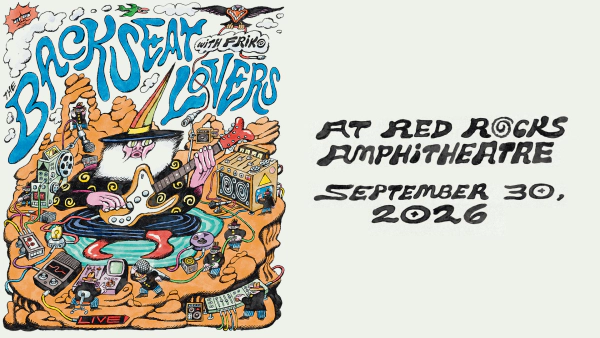 Backseat Lovers at Red Rocks on 9/30