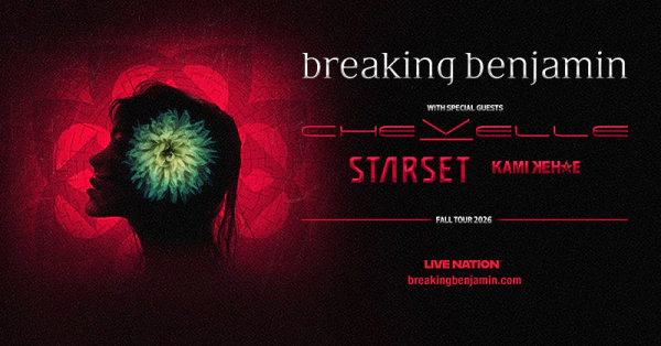 Win tickets for Breaking Benjamin + Chevelle!