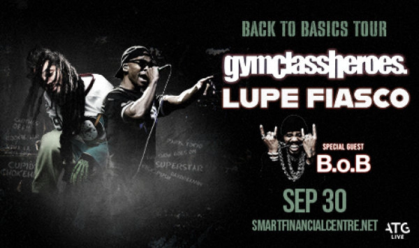 Win tickets to see Gym Class Heroes at Smart Financial Centre!