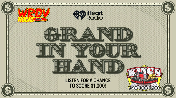 Listen to Win $1,000 With Grand in Your Hand!