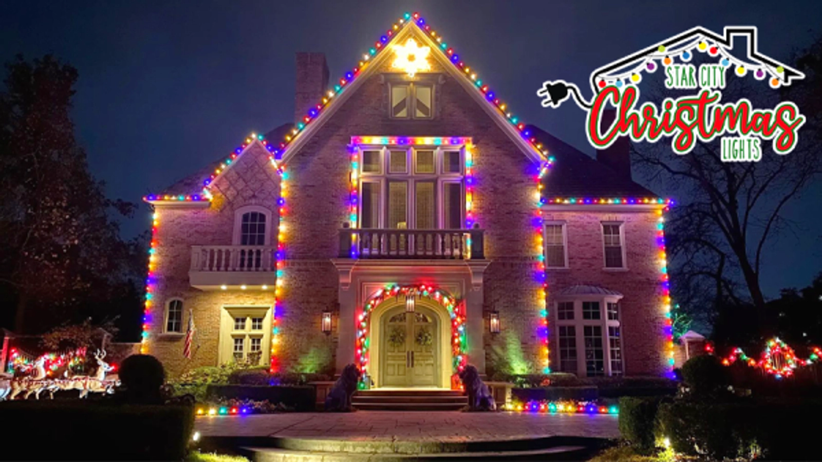 Win a $1,000 Home Christmas Light Display From Star City Christmas Lights!