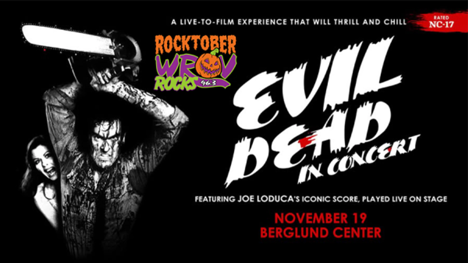 Win Tickets to EVIL DEAD IN CONCERT at Berglund Performing Arts Theatre!
