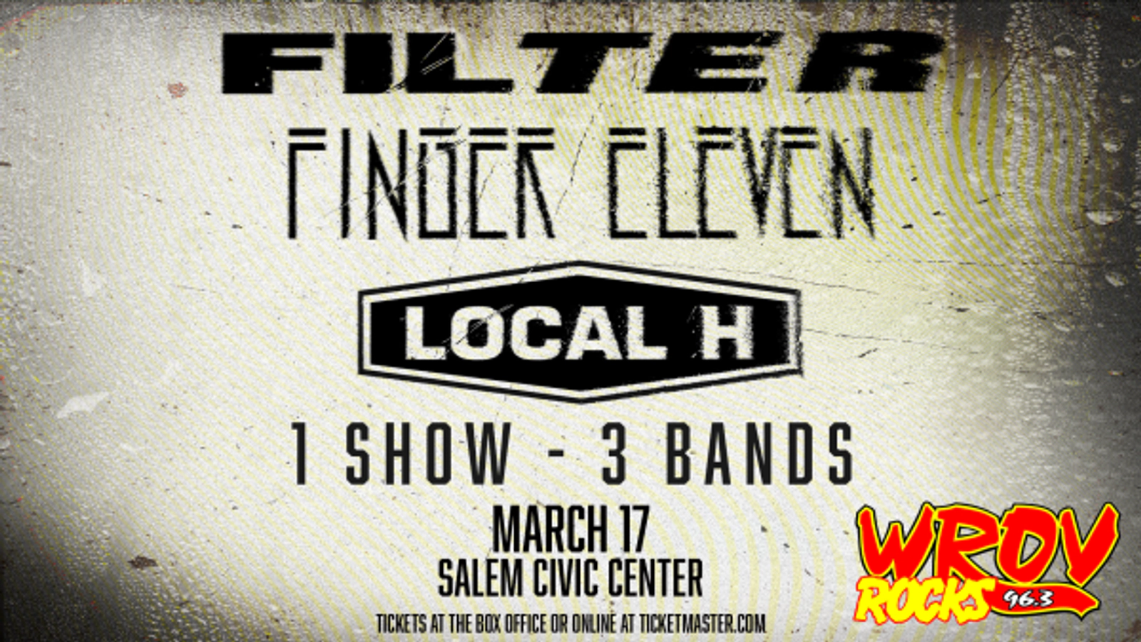 Win Tickets to Filter & Finger Eleven at Salem Civic Center in 2026!