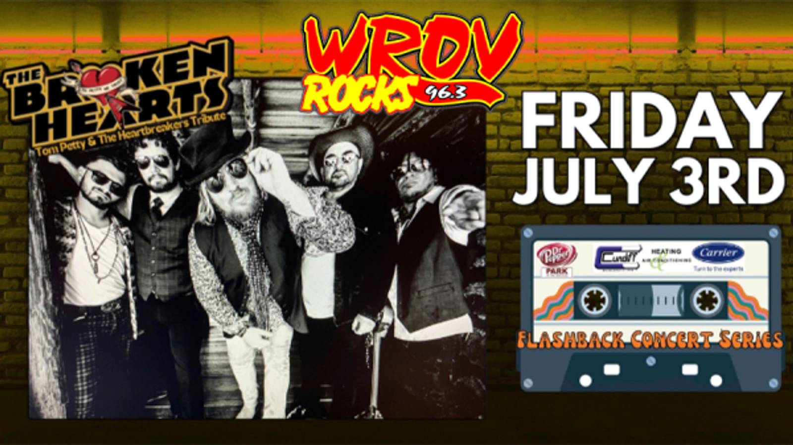 Win Tickets to Tom Petty Tribute: The Broken Hearts at Dr Pepper Park!