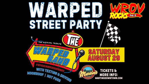 Win Tickets to Martin's WARPED STREET PARTY!