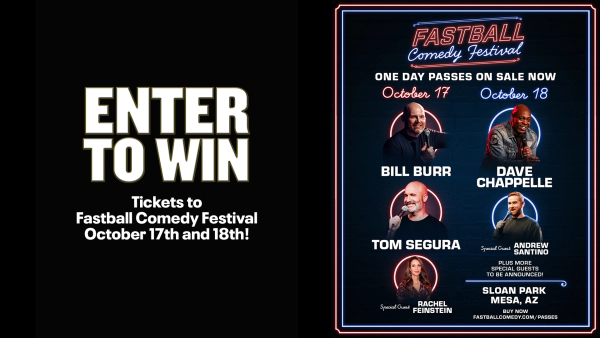 Win Tickets to Fastball Comedy Festival October 17th and 18th!