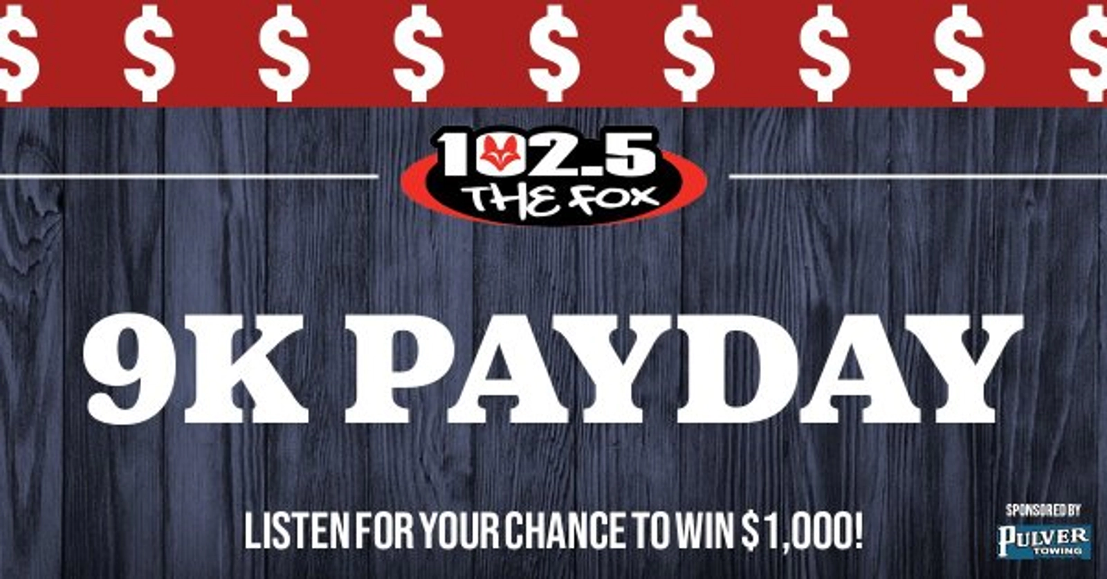 Listen to Win $1,000