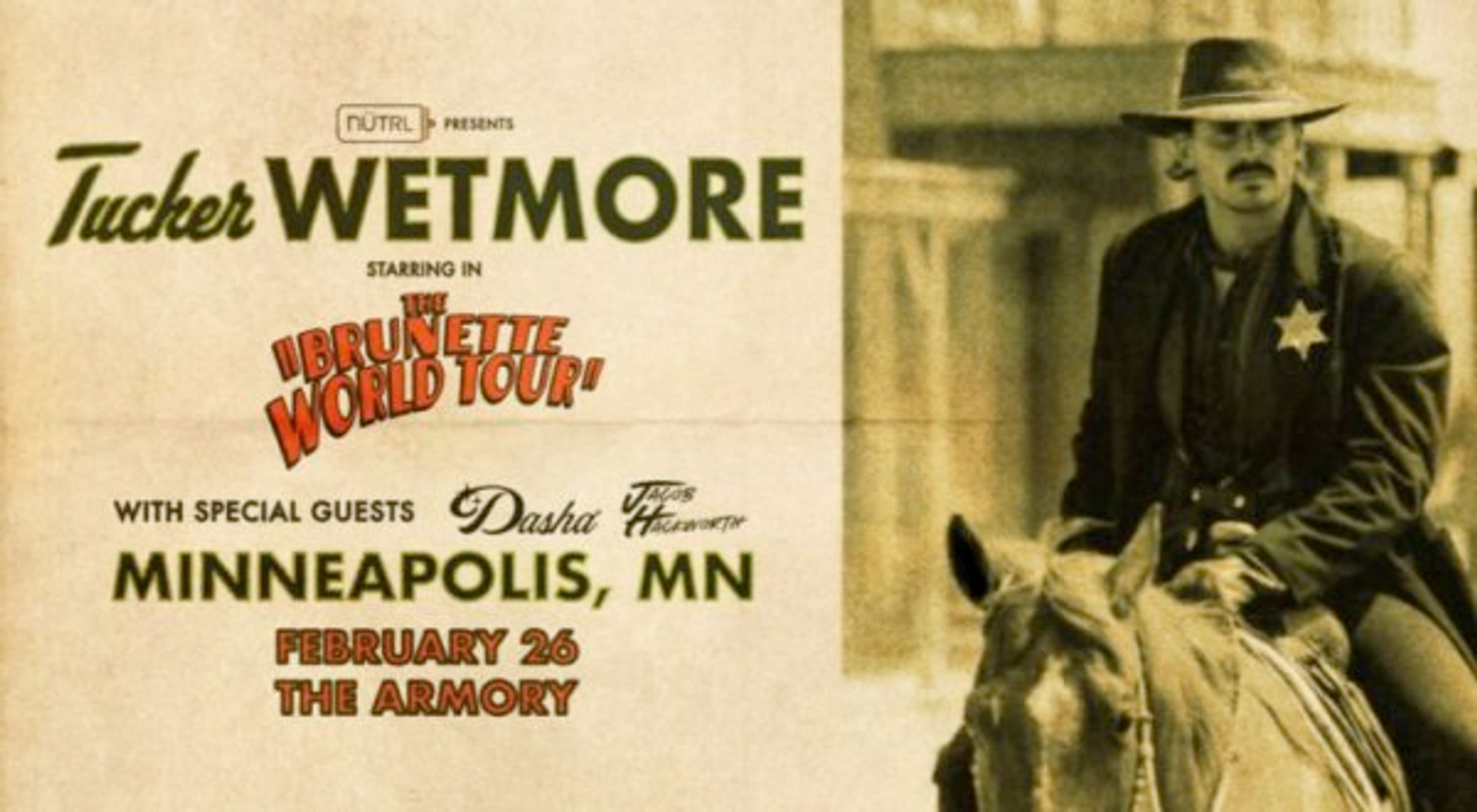 Tucker Wetmore At The Armory