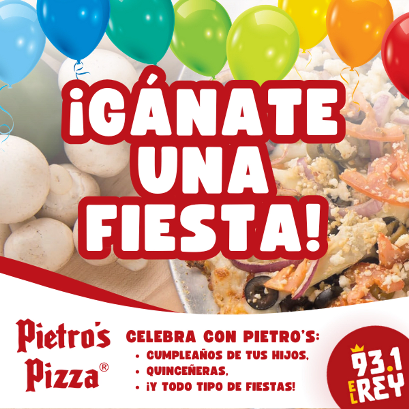 Pietro’s Pizza Birthday Party Giveaway