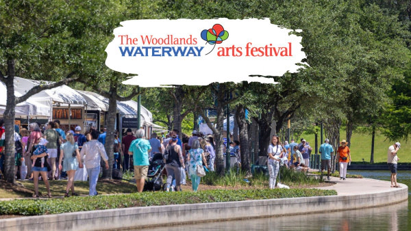Win tickets and hotel for The Woodlands Waterway Arts Festival!