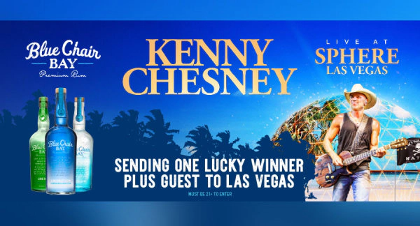 Win a workday getaway to see Kenny Chesney Live at Sphere Las Vegas!