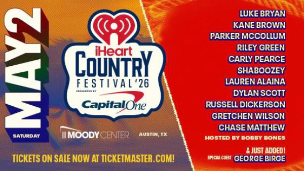 Win your iHeartCountry Festival tickets!