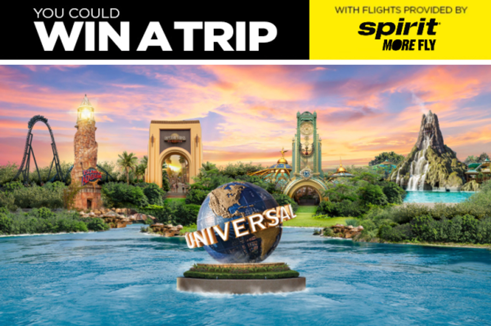 SUNNY 99.1 wants to send you to Universal Orlando Resort!