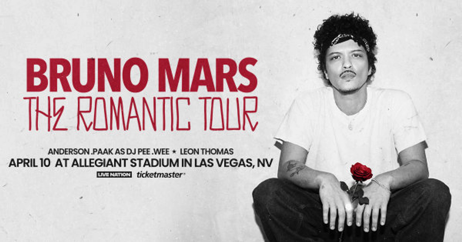 Enter to Win Tickets to Bruno Mars!