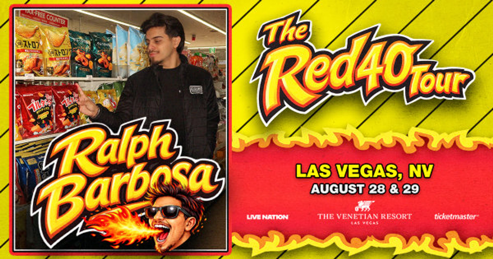 Enter to Win Tickets to Ralph Barbosa!