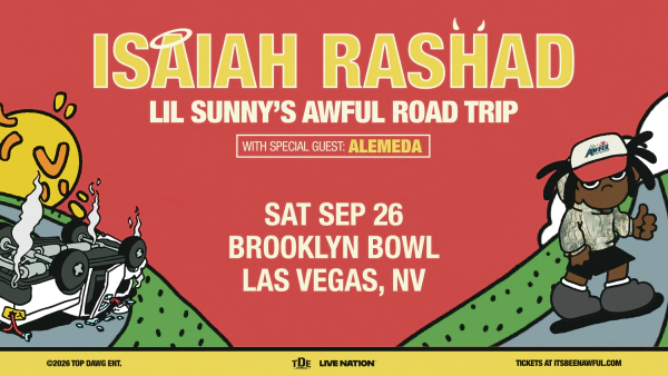 Enter to Win Tickets to Isaiah Rashad!