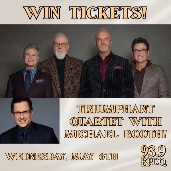Triumphant Quartet & Michael Booth Ticket Giveaway