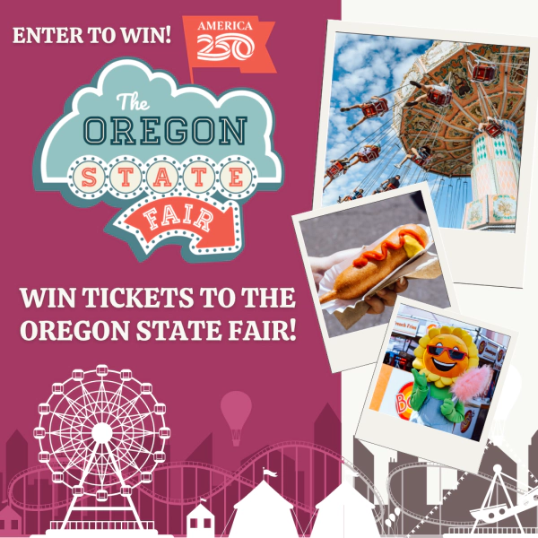 Win a Family 4-Pack to the 2026 Oregon State Fair!