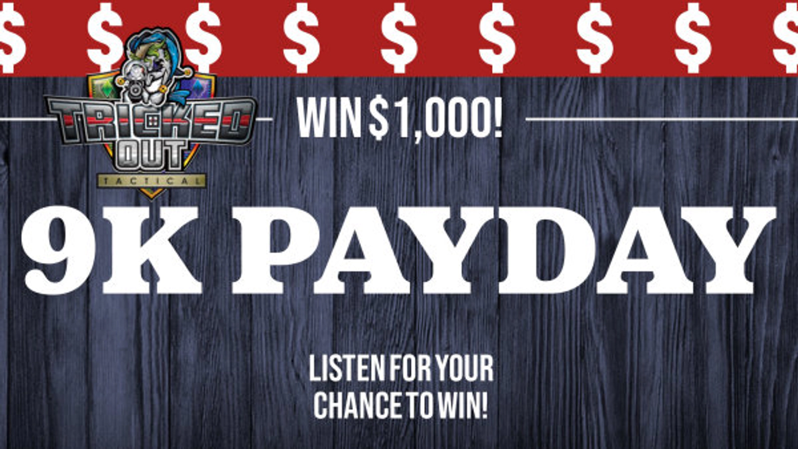Listen to Win $1,000
