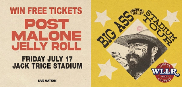 Enter To Win Post Malone/Jelly Roll Tickets