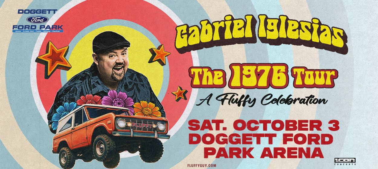 Win Tickets to see Gabriel "Fluffy" Iglesias 10/3 at Doggett Ford Park