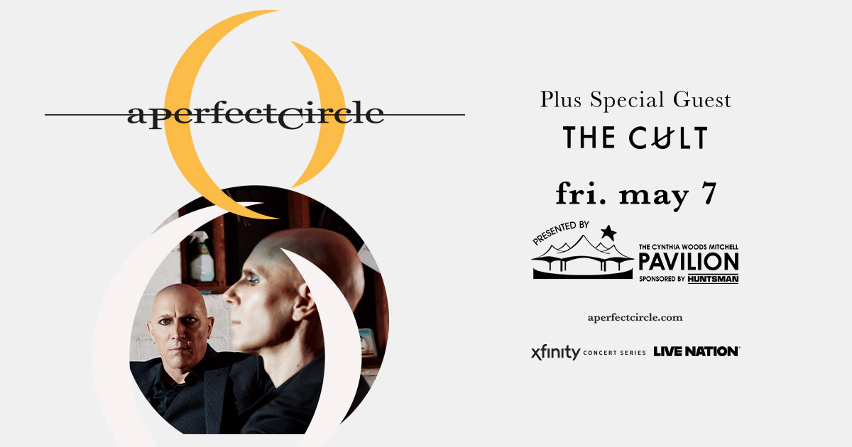 Win Tickets to See A Perfect Circle 5/7/27 at the Woodlands