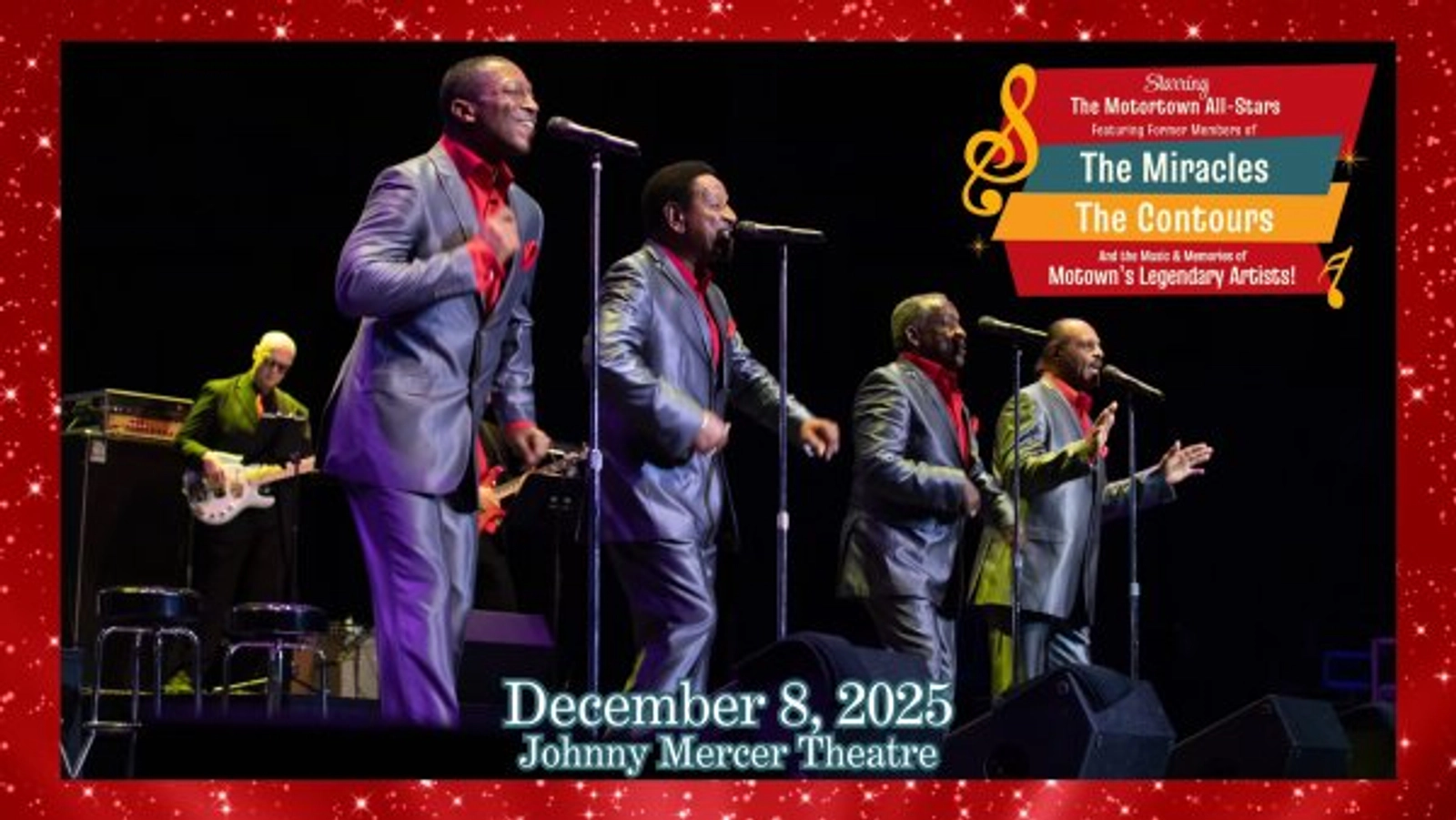 Win tickets to see Motown Christmas at Johnny Mercer Theatre!