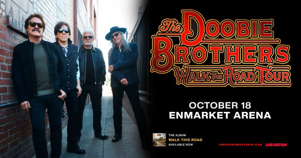 Win tickets to see The Doobie Brothers at Enmarket Arena!