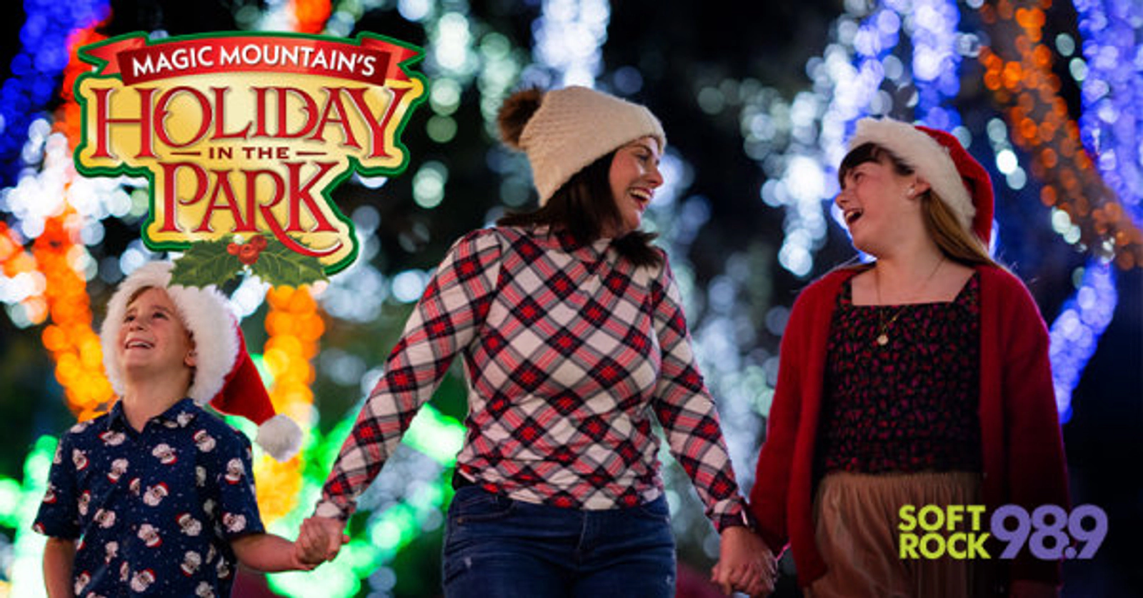 Soft Rock 98.9 Wants to Send You to Magic Mountain's Holiday in the Park